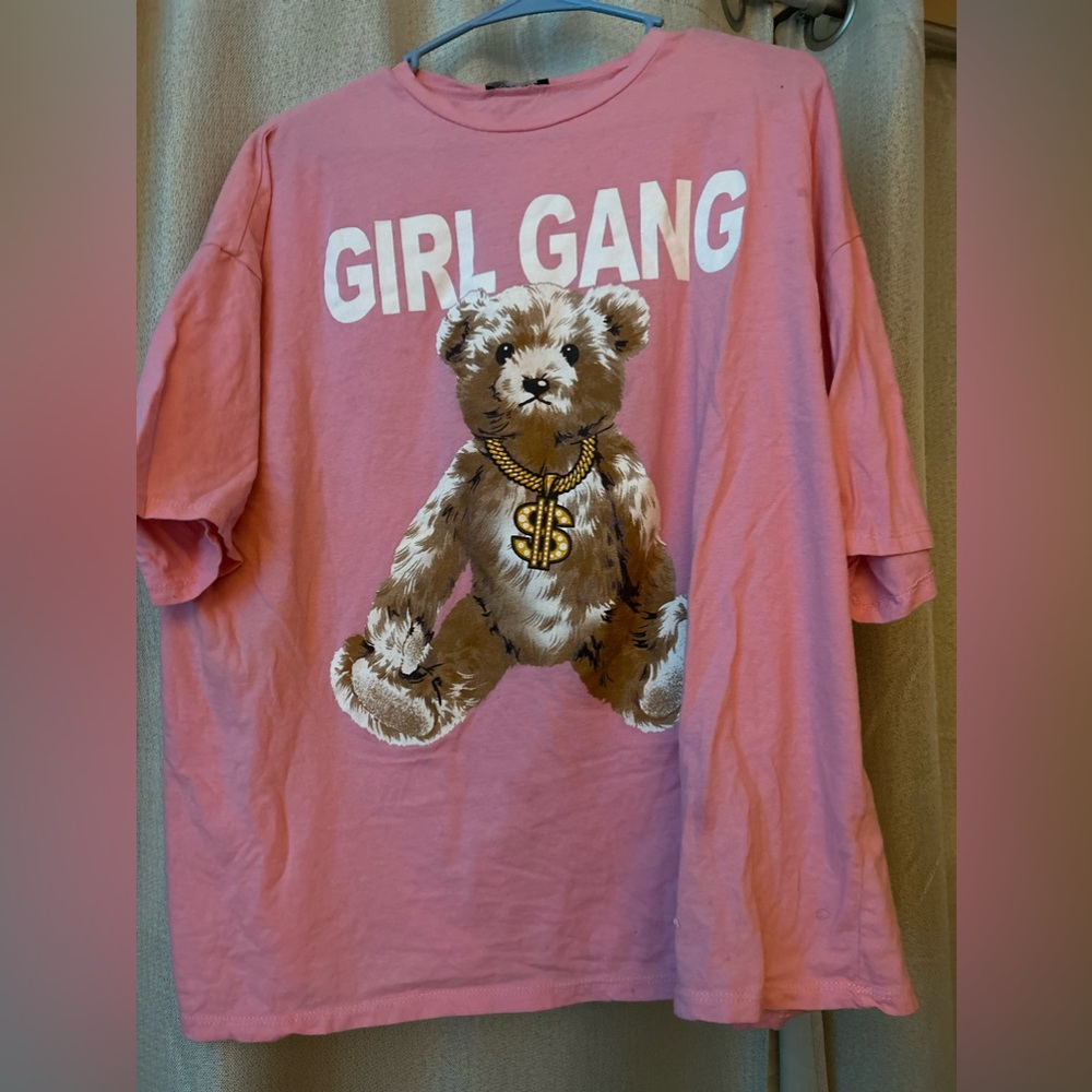 Pink Girl Gang Graphic Tee